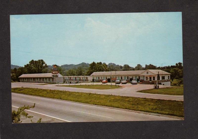 TN Dixie Motel Asheville Hwy Knoxville Tennessee Tenn Postcard