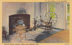 Kitchen At Hermitage General Andrew Jackson's Home Near Nashville Tennes...