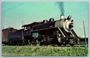 Railroad Locomotive Train Postcard - East Tennessee & Western North Carolina 207