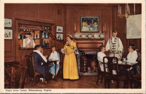 King's Arms Tavern Williamsburg Virginia Postcard PC229