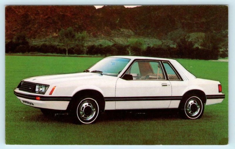 Car Advertising 1979 FORD MUSTANG ~ Yetzer Ford, Harrisonburg, VA -Auto Postcard