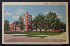 Flint, MI - Central High School - 1952 - to Canada