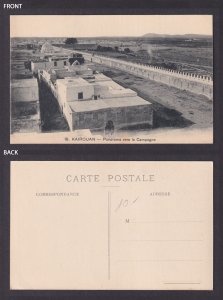 Vintage postcard TUNISIA Kairouan General view