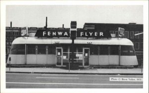 Boston MA FENWAY FLYER DINER Super Scarce 1975 Postcard