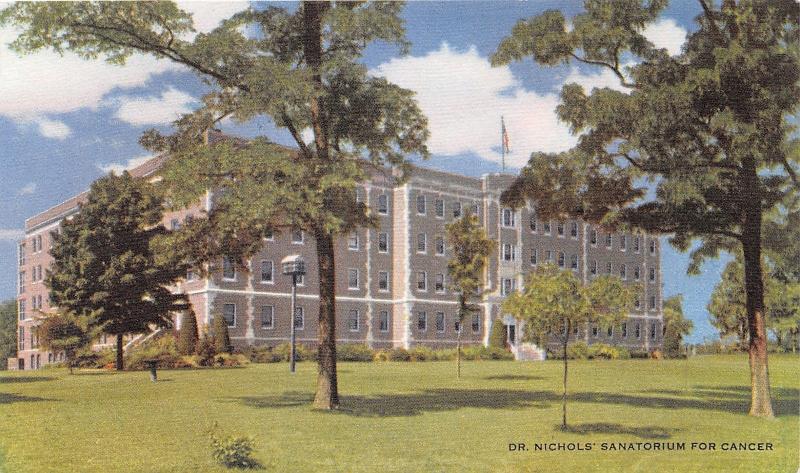 Savannah Missouri~Dr Nichols Sanatorium~Cancer Its Proper Treatment Book~1940s