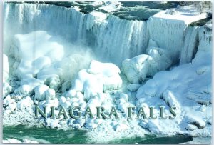 Postcard - Winter splendor at its best!, American Falls - Niagara Falls, N. Y.