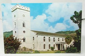 St Georges Anglican Cathedral Kingstown St Vincent West Indies Vintage Postcard