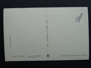 Italy POMPEI Casa di Castore e Polluce c1940s RP Postcard