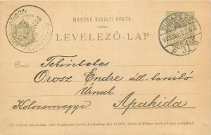 Postcard letter Hungary 1903
