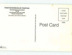 Pre-1980 RESORT SCENE Adirondacks - Lake George New York NY AE2911