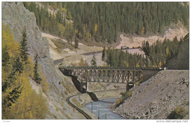 Rogers Pass, Trans-Canadian Highway, British Columbia, CANADA,  40-60s