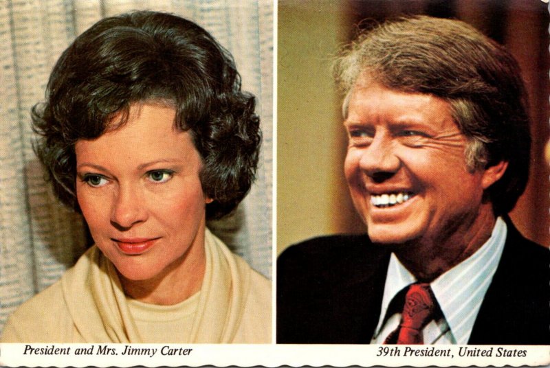 President and Mrs Jimmy Carter 39th President Of The United States