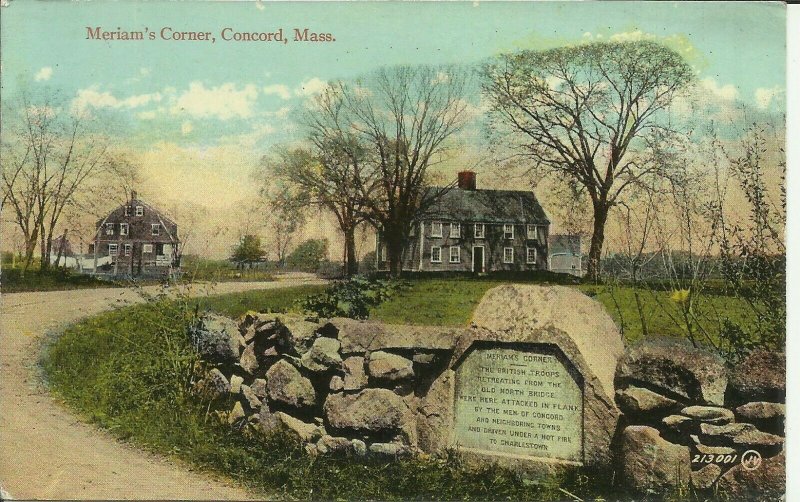 Concord, Mass., Merriam's Corner