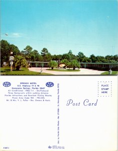 Springs Motel, Homosassa Springs, Florida (23589