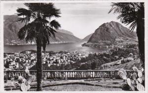 Switzerland Lugano e Monte Salvatore 1952 Photo