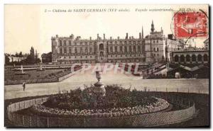 Postcard Old Chateau of Saint Germain Facade seplentrionale