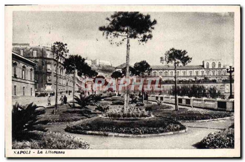 Old Postcard Napoli Litoranea