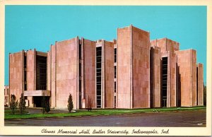 VINTAGE POSTCARD CLOWES MEMORIAL HALL ON CAMPUS BUTLER UNIVERSITY INDIANAPOLIS