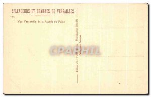 Old Postcard Splendors and Charmes Of Versailles View D & # 39Ensemble Of The...