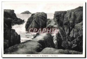 Old Postcard Quiberon Presquile Port Bara