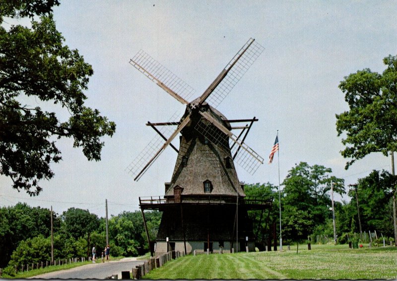 Illinois Batavia Fabian Forest Preserve The Old Dutch Mill