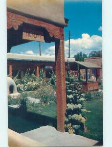 Unused Pre-1980 MUSEUM SCENE Taos New Mexico NM hr0559