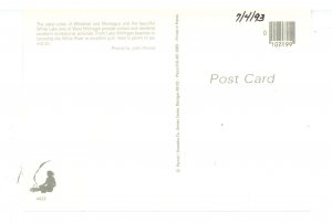 MI - Whitehall-Montague. Multi-View, White River Lighthouse(continental size)