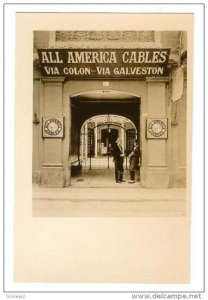 RP  LIMA, Peru, 1910s   Office of the  All American Cable Co.