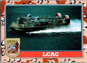 Military 1991 Topps Dessert Storm Card LCAC Landing Craft Air Cushion sk21316