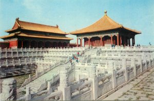 Postcard China Peking Imperial palace Chung Ho Tien