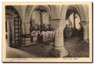 St Odelienberg Old Postcard Kreuzkapelle Chapel of the Cross Mount St Odile