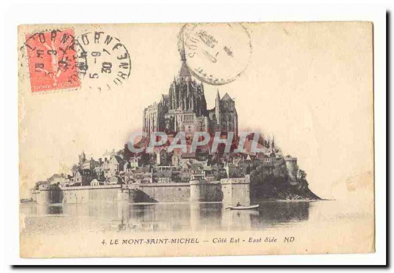 Le Mont Saint Michel Old Postcard