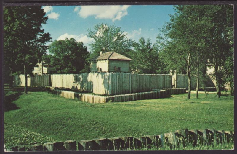 Fort Massac State Historical Site,IL Postcard