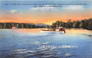 US Mail Boat Landing - Old Forge, New York