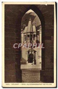 Old Postcard Colmar Oriel of Police Station