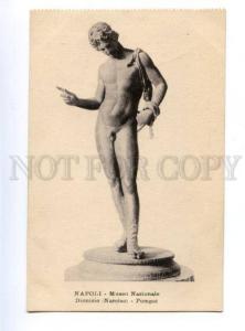 139636 ITALY Nude Young Man Dionisio Narciso vintage PC