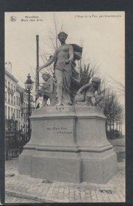 Belgium Postcard - Bruxelles - Mont Des Arts - L'Ange De La Paix....  RS20971