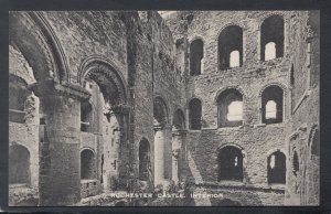 Kent Postcard - Rochester Castle Interior    T9515