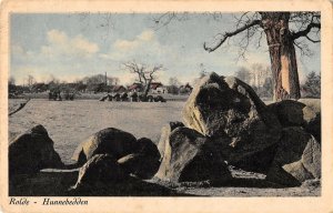 US3495 Netherlands Rolde Hunnebedden Rocks Village Panorama