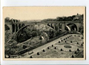 289392 LUXEMBOURG Adolphe bridge Vintage postcard