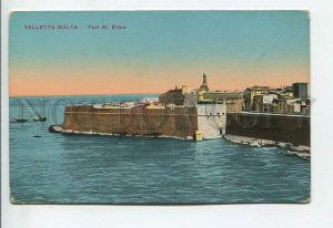 438787 Malta Valletta Fort St.Elme Vintage postcard