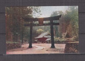 JAPAN, NIKKO, FUTAARA TEMPLE, c1930 ppc., unused.