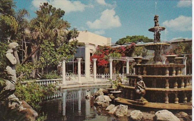 Florida Clearwater Fountain & Garden At Kapok Tree Inn