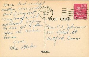 NH, Hanover, New Hampshire, Dartmouth College Outing Club,AA Postcard Co No 2056