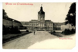 Gruss Aus Charlottenburg, Germany. Royal Palace    (corner missing)