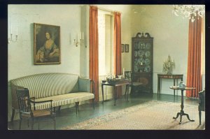 Waltham, Massachusetts/MA Postcard, Music Room, Governor Gore Country Estate