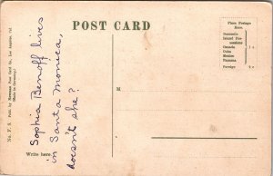 Postcard Bristol Pier in Santa Monica, California