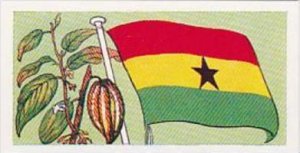 Amaran Tea Trade Card Flags &  Emblems No 14 Ghana