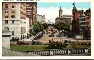 Washington D C Trolleys On Pennsylvania Avenue