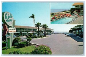 c1960 La Jolla Hotel Exterior Motor Inn La Jolla Boulevard California Postcard